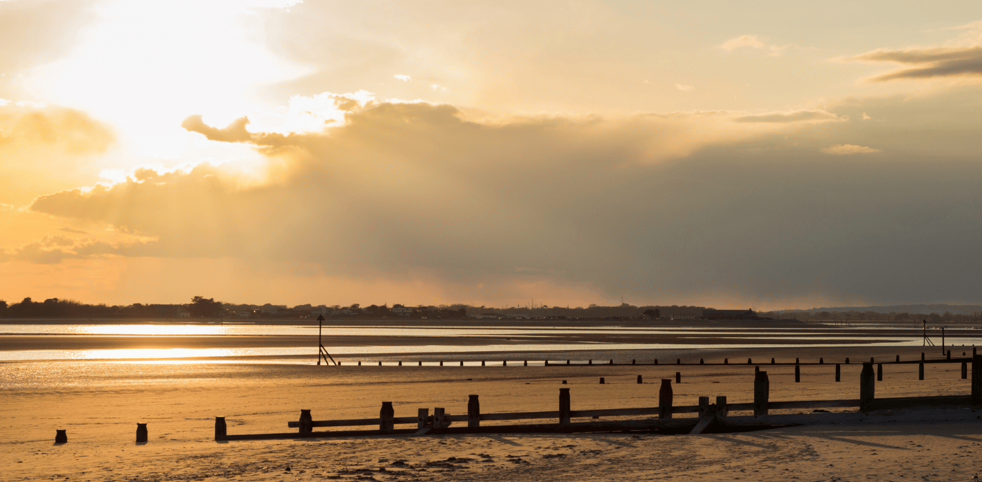 West Wittering beach sunset