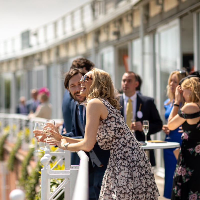 Guests enjoy Goodwood races, concierge services