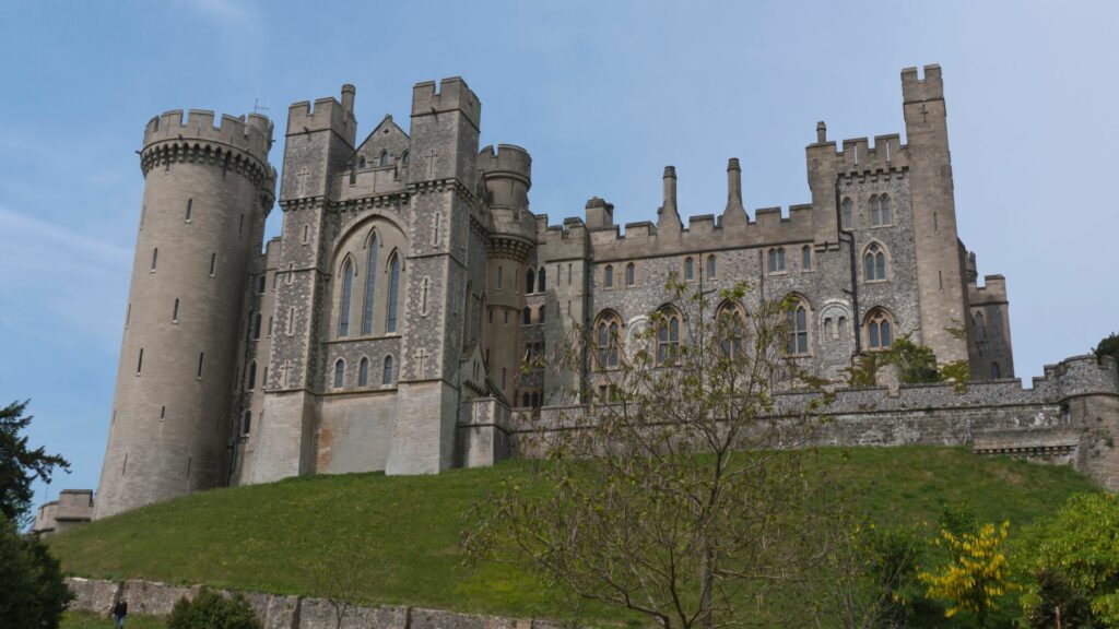 An image of Arundel Castle, located in Arundel West Sussex.